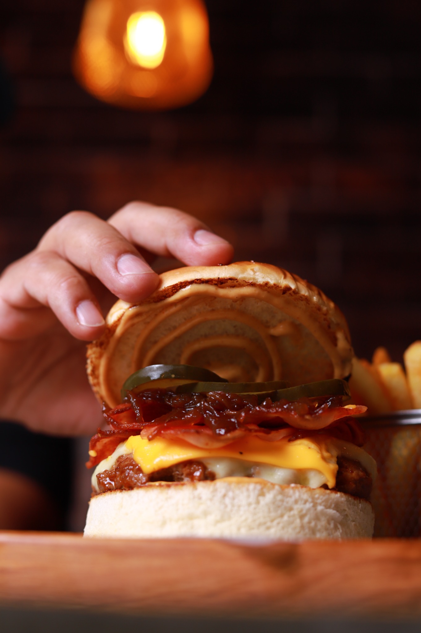 Hamburguesa gourmet Brangus Burger
